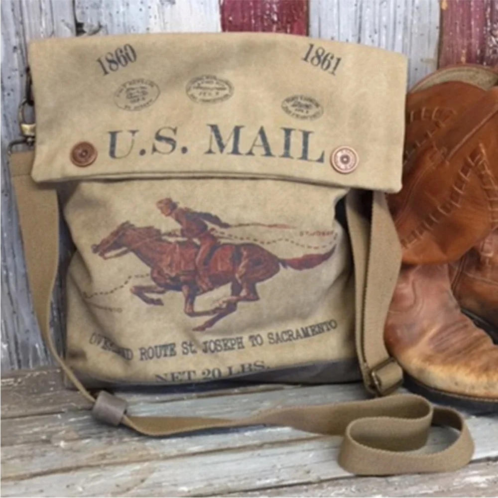 American Glory Pony Express Backpack Crossbody And Clutch New Without Tag 🏷️